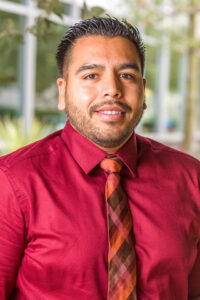 Portrait of Freddie Sánchez, USU's associate director of Marketing and Programs