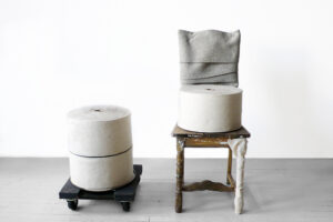 Art called What Will the Future Hold" by CSUN alumna Betty Beaumont.