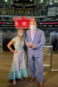 Zeidman receives the 2020 Visionary Awards from the Association of Luxury Suite Directors.