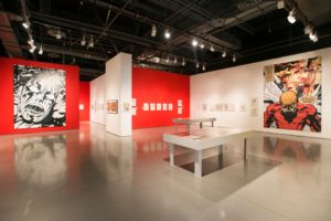 About 1,000 guests on average visited the CSUN Art Galleries for "“Comic Book Apocalypse: The Graphic World of Jack Kirby,” which featured more than 100 of Kirby's illustrations.