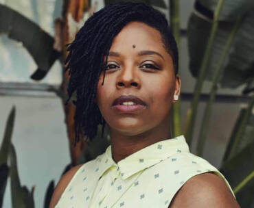 Portrait of Patrisse Cullors.