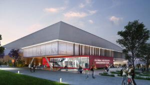 Rendering of the Global Hispanic Serving Institution (HSI) Equity Innovation Hub
