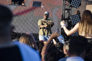 Rap artist Blxst performs at Big Show, 2022.