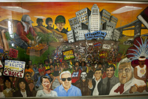 Mural in Jerome Richfield Hall