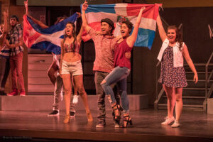 Román Zaragoza in a CSUN Department of Theatre production