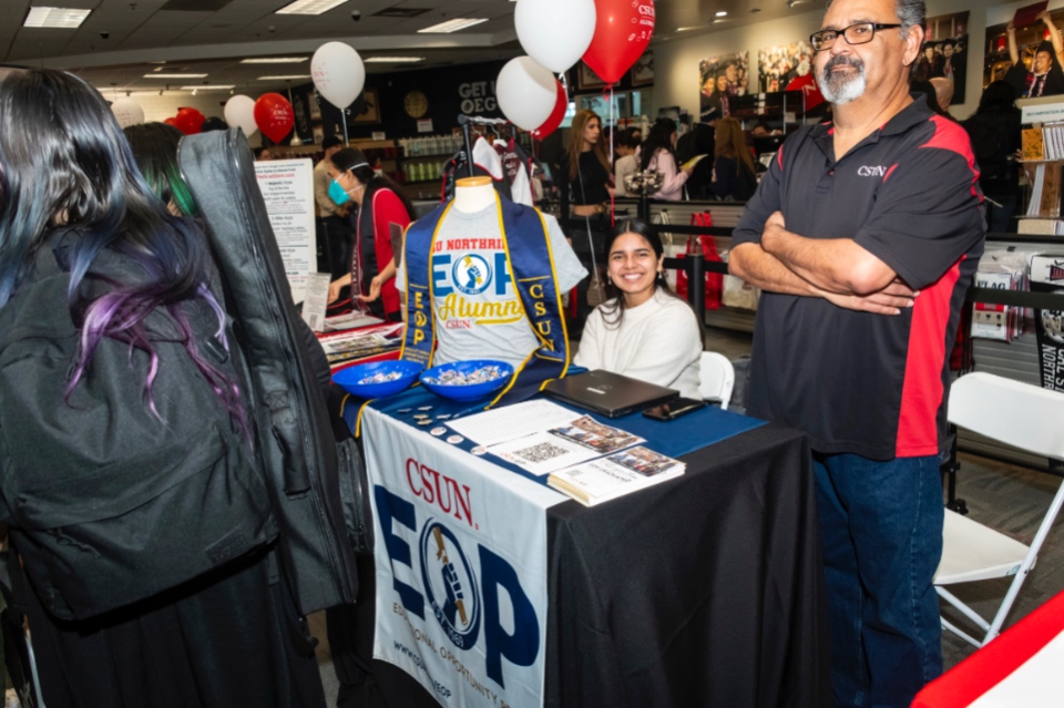 GradFestEOPstand CSUN Newsroom