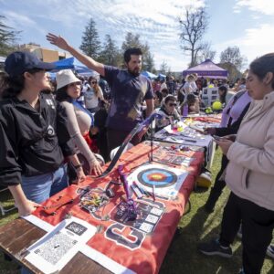 Students participate in the Meet The Clubs Spring 2024 event