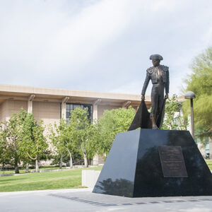 The Matador Statue on the CSUN campus.