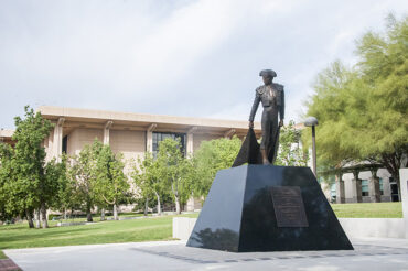 The Matador Statue on the CSUN campus.