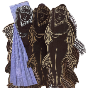 Kalli Arte Collective, Decansar es Resistencia, 2023. Collaged block prints, Courtesy of the artists.