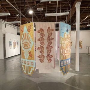 Photo of Kalli Arte Collective, Sueños Real, 2022. Site-specific installation,