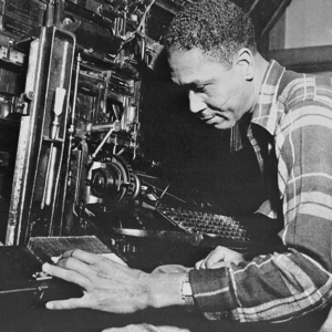 Max the Printer, Los Angeles, 1940s.