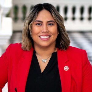 portrait of state Senator Caroline Menjivar