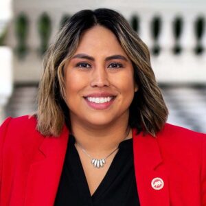 portrait of state Senator Caroline Menjivar
