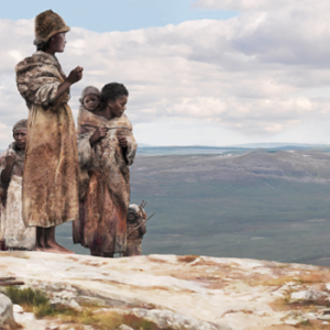 Illustration of the Zlatý kůň/Ranis group by Tom Björklund.