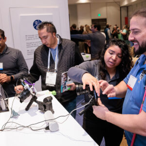 Technology displayed in Exhibit Hall.