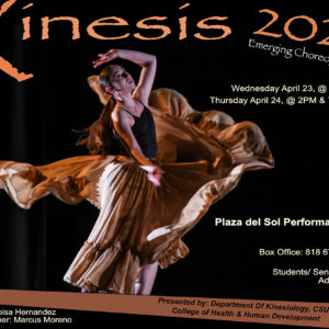 Kinesis poster featuring dancers