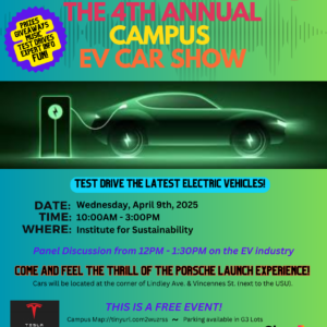 EV car show flyer