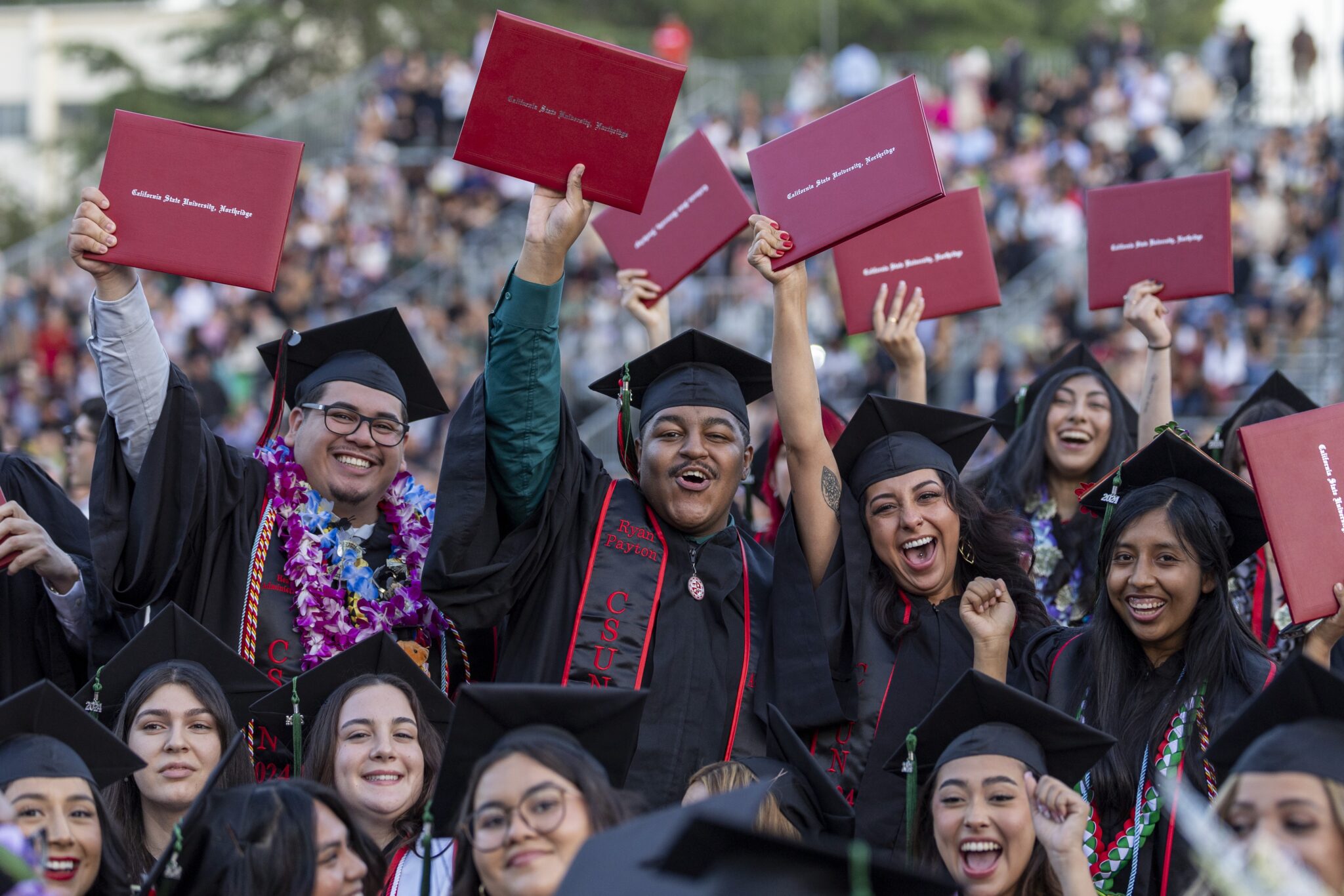 graduating students in the 2024 ceremony