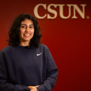 CSUN student Angelica Alhakim