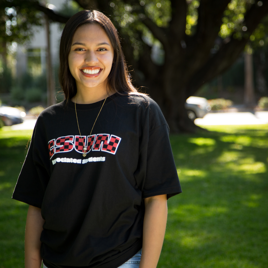 CSUN student seen on campus