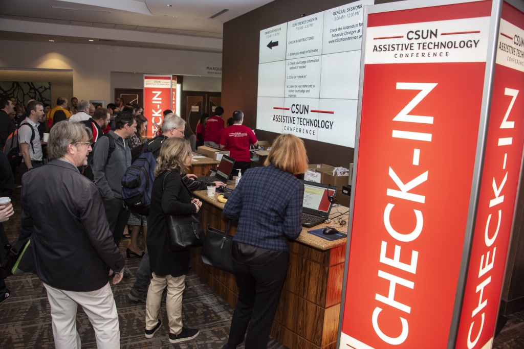 people at a conference