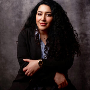 Professional portrait of CSUN alumna Mineli Harteni