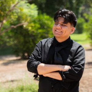 CSUN student Tony Guardado