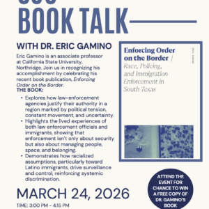 Book Talk Flyer