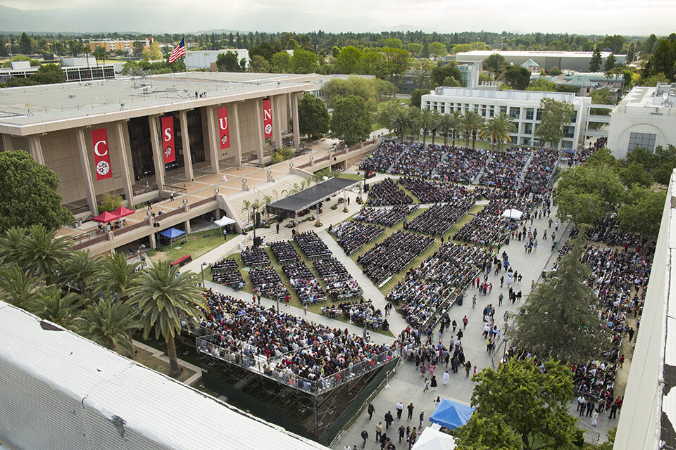 CSUN will confer honorary doctorates on civic and business leader Paul Jennings and community activist Irene Tovar at the university’s commencement ceremonies next month. Photo by Lee Choo.