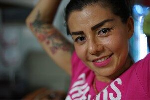 U.S. Army Iraq War veteran Laura was raised in Baltimore, Md., and deported to Costa Rica. Photo by Joseph Silva.