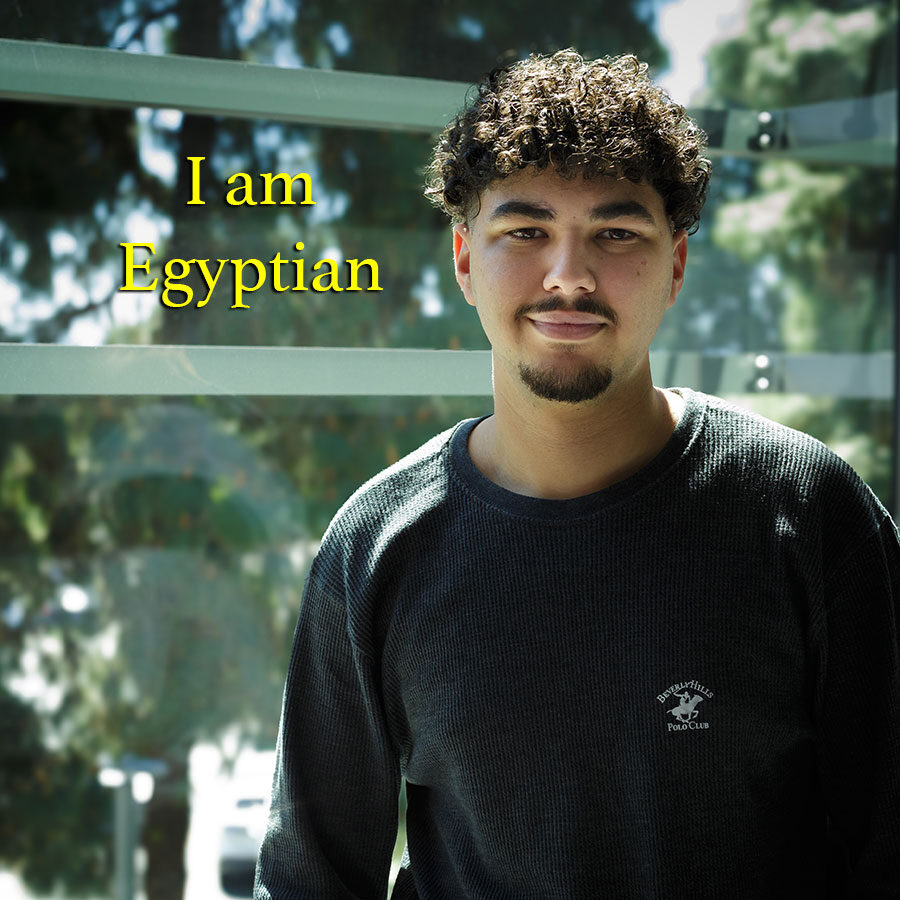 CSUN student Abdelrahman Mansour