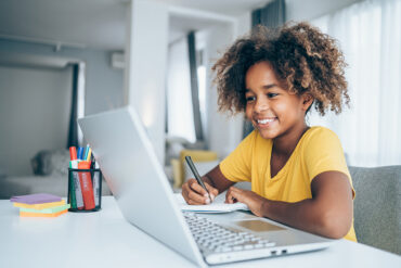Educational technology, while a godsend during the pandemic, may have left behind “cookies”that could ultimately build a profile of the child’s behavior that could inadvertently shape educational opportunities and career choices, according to a new CSUN study. Photo by VioletaStoimenova, iStock.