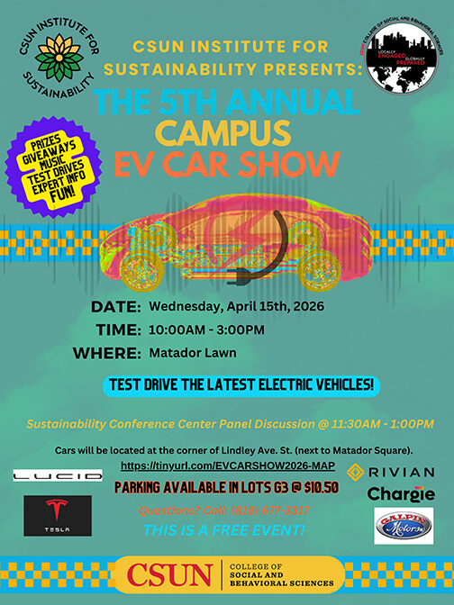 EV car show poster