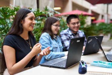 Global accounting and consulting giant EY has donated $850,000 to support accounting students and faculty in CSUN’s David Nazarian College of Business and Economics. Photo by Lee Choo.