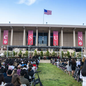 CSUN’s commencement ceremony in 2019. Photo by David J. Hawkins.