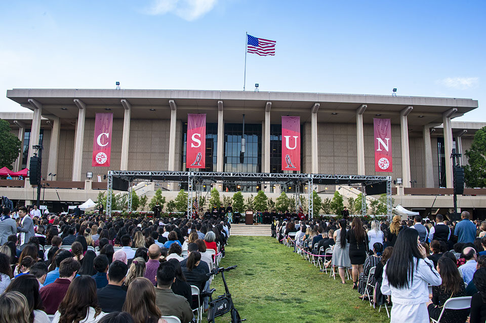 CSUN’s commencement ceremony in 2019. Photo by David J. Hawkins.