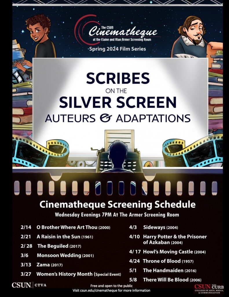 CSUN’s Spring Cinematheque Series Celebrates ‘Scribes on the Silver Screen’