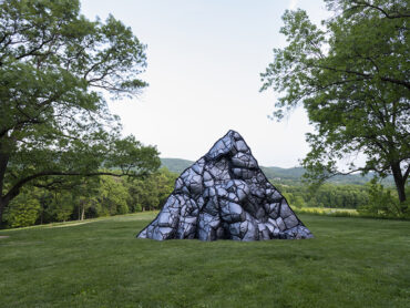 “Ilopango, The Volcano that Left,” a sculpture by CSUN Central American and transborder studies Beatriz Cortez, currently on display through Nov. 13 at the Storm King Art Center in New York’s Hudson Valley. Photo by Jeffrey Jenkins.