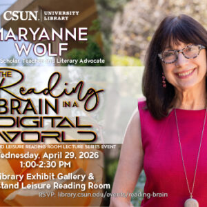 flyer for lecture series