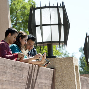 CSUN is one of eight CSU campuses that are part of the first phase of a new initiative, CSUCCESS (California State University Connectivity Contribution to Equity and Student Success), to enhance student achievement and create more equitable opportunities for students across the California State University system, by providing them with Apple iPad Air tablets. Photo by Lee Choo.