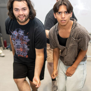 Joseph Morgan (left) Jose Luis Gonzalez II (right) Teenage Drama Workshop 2026