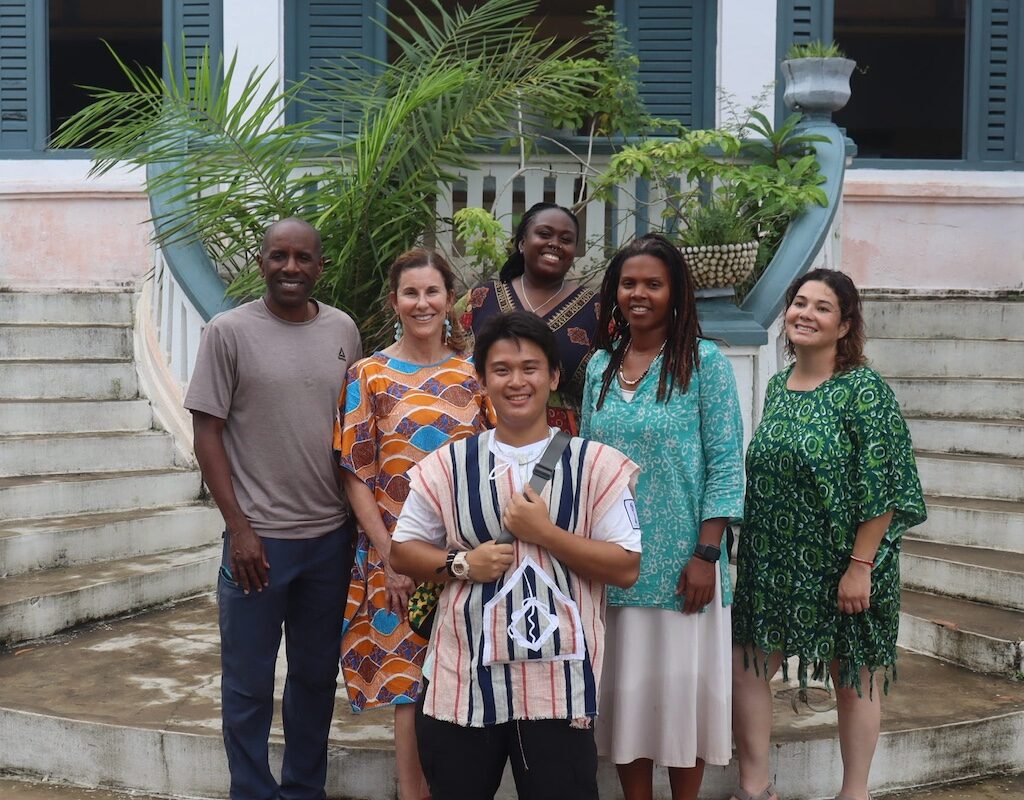 Three CSUN professors and three CSUN students in Côte d’Ivoire
