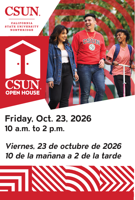 CSUN Open House 2026 Flyer